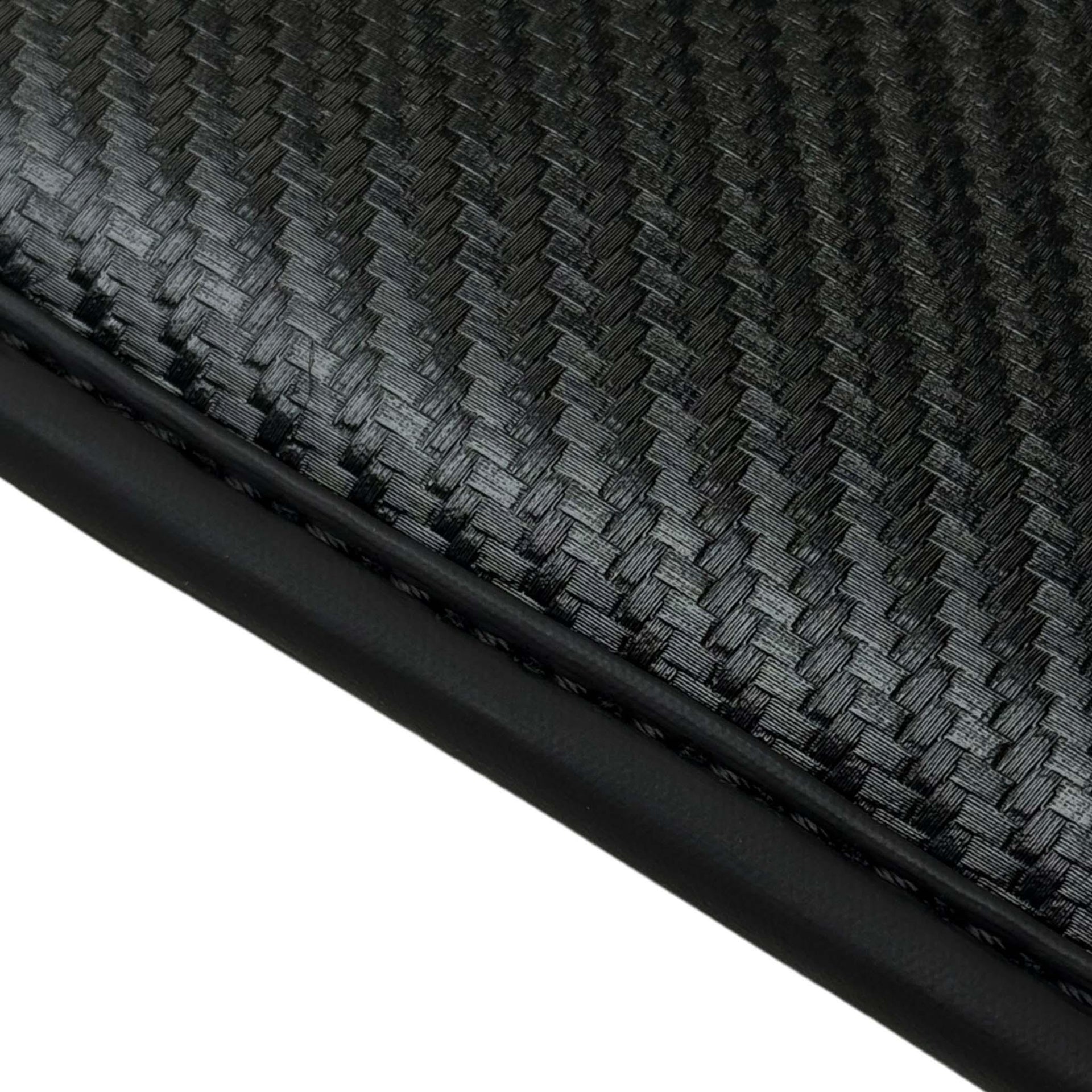 Black Floor Mats for Porsche Cayenne (2010-2018) with Carbon | ER56 Performance - AutoWin