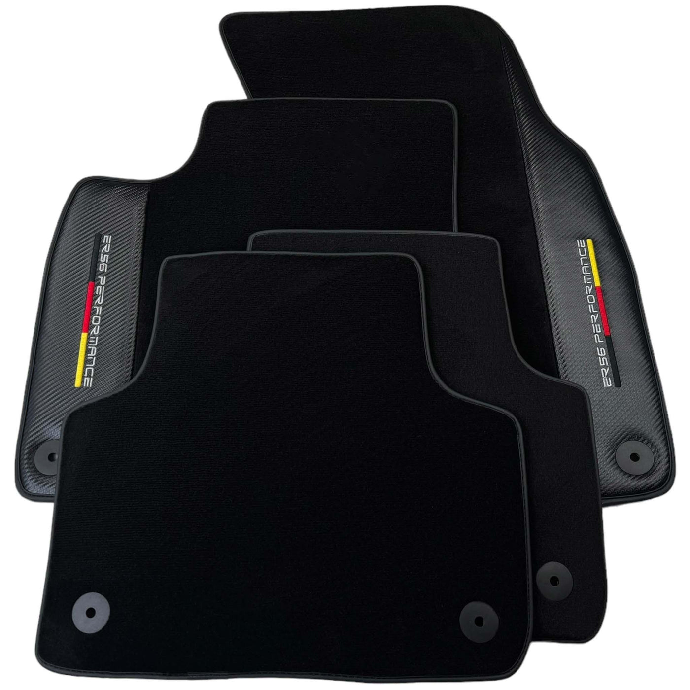 Black Floor Mats for Audi Q5 FY Hybrid (2017-2023) | ER56 Performance - AutoWin