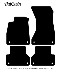 Floor Mats for Audi A4 - B9 Sedan (2015-2018) - AutoWin
