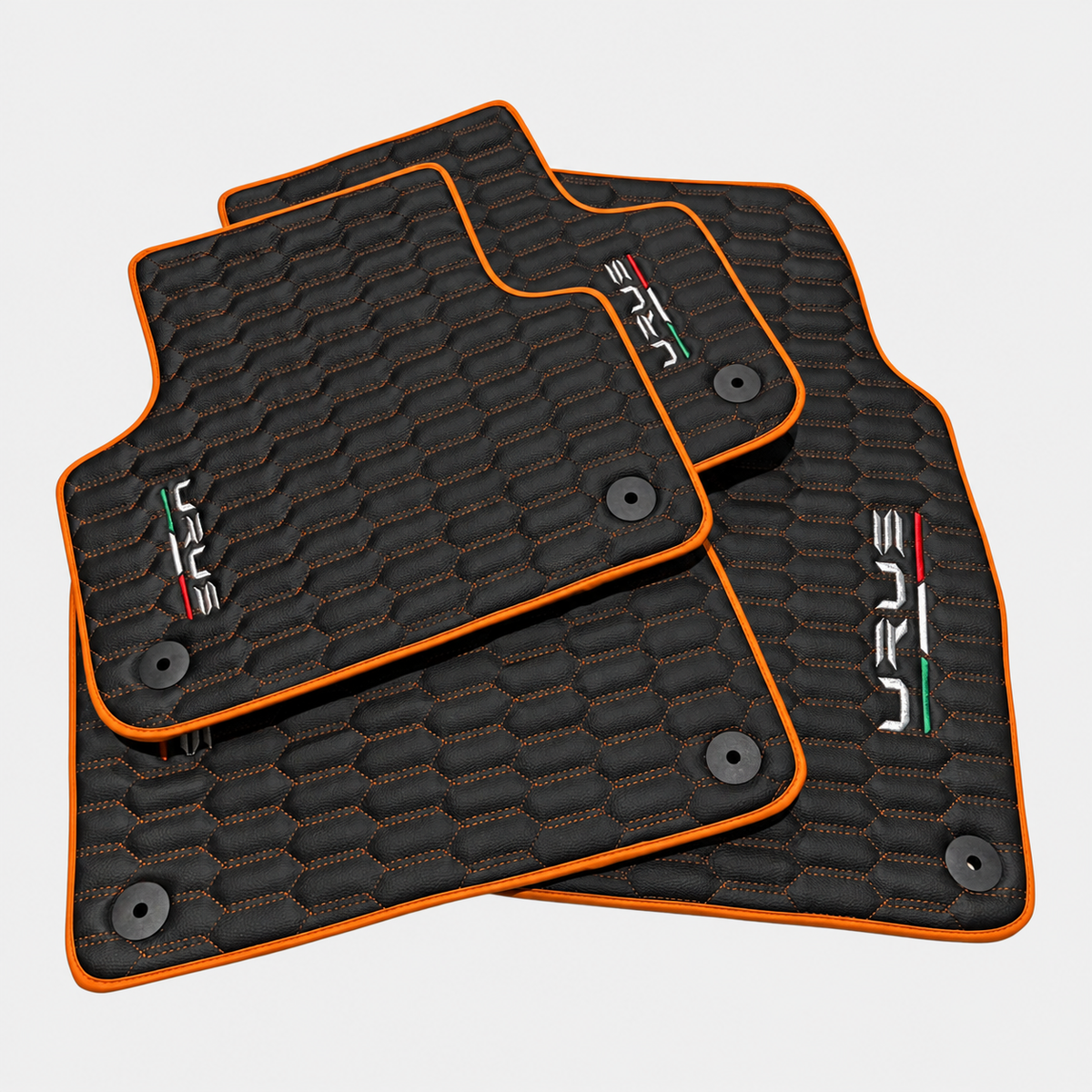 Premium Custom Black Floor Mats for Lamborghini Urus (2018-2027)