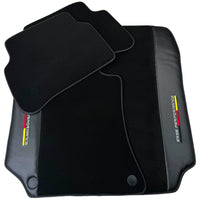 Black Floor Mats for Mercedes Benz CLS-Class C218 Coupe with Carbon | ER56 Performance - AutoWin