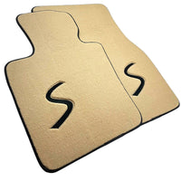 Beige Floor Mats for Mini Clubman F54 (2015-2019) - AutoWin