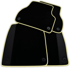 Customizable Black Floor Mats for Audi A4 - B9 Allroad Quattro (2016-2020)