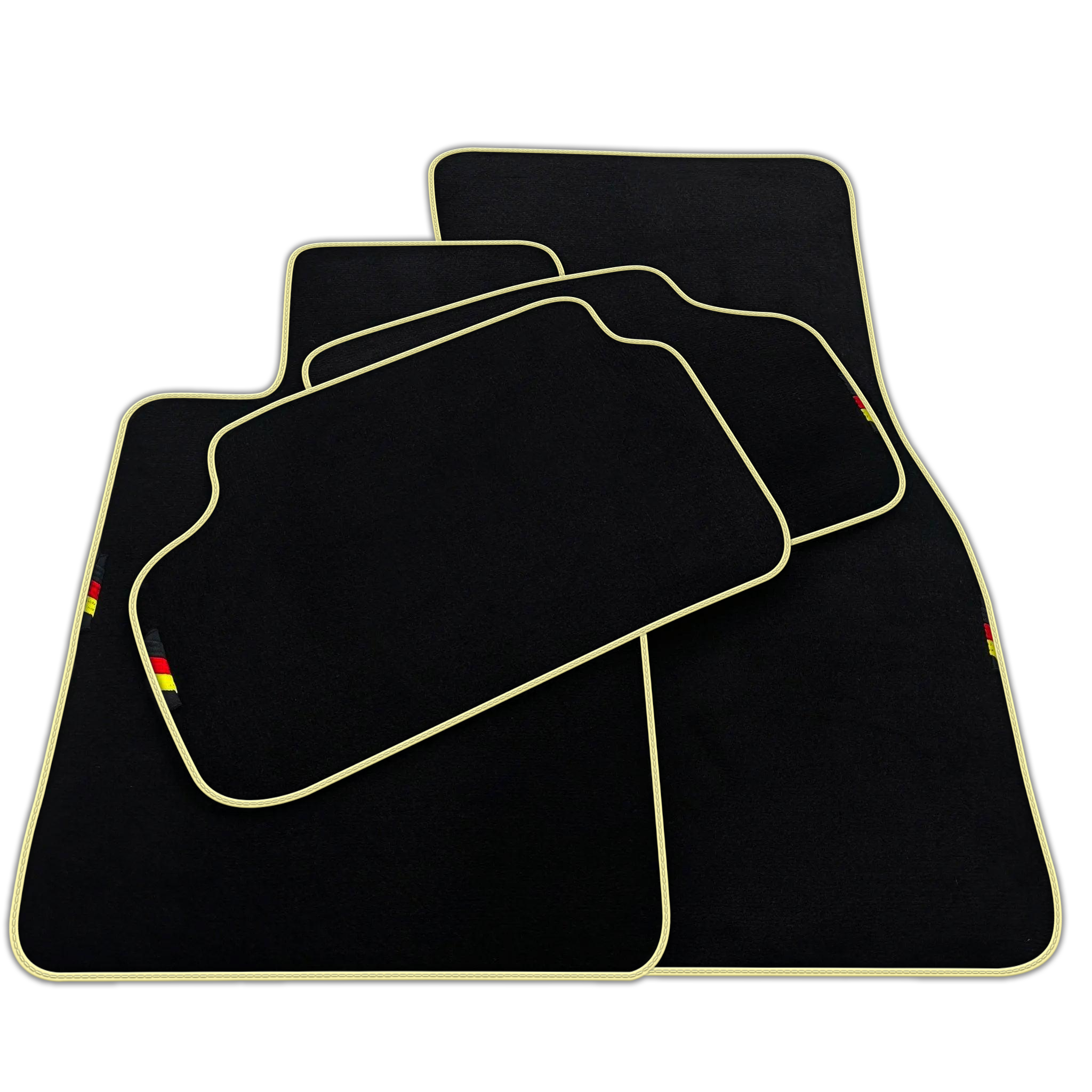 Black Floor Mats For BMW 3 Series G20 Germany Edition
