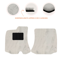 Premium Sheepskin Floor Mats for Bentley Arnage RL (1998-2009)