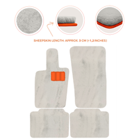 Luxury Sheepskin Floor Mats for Porsche Panamera (2017-2023)