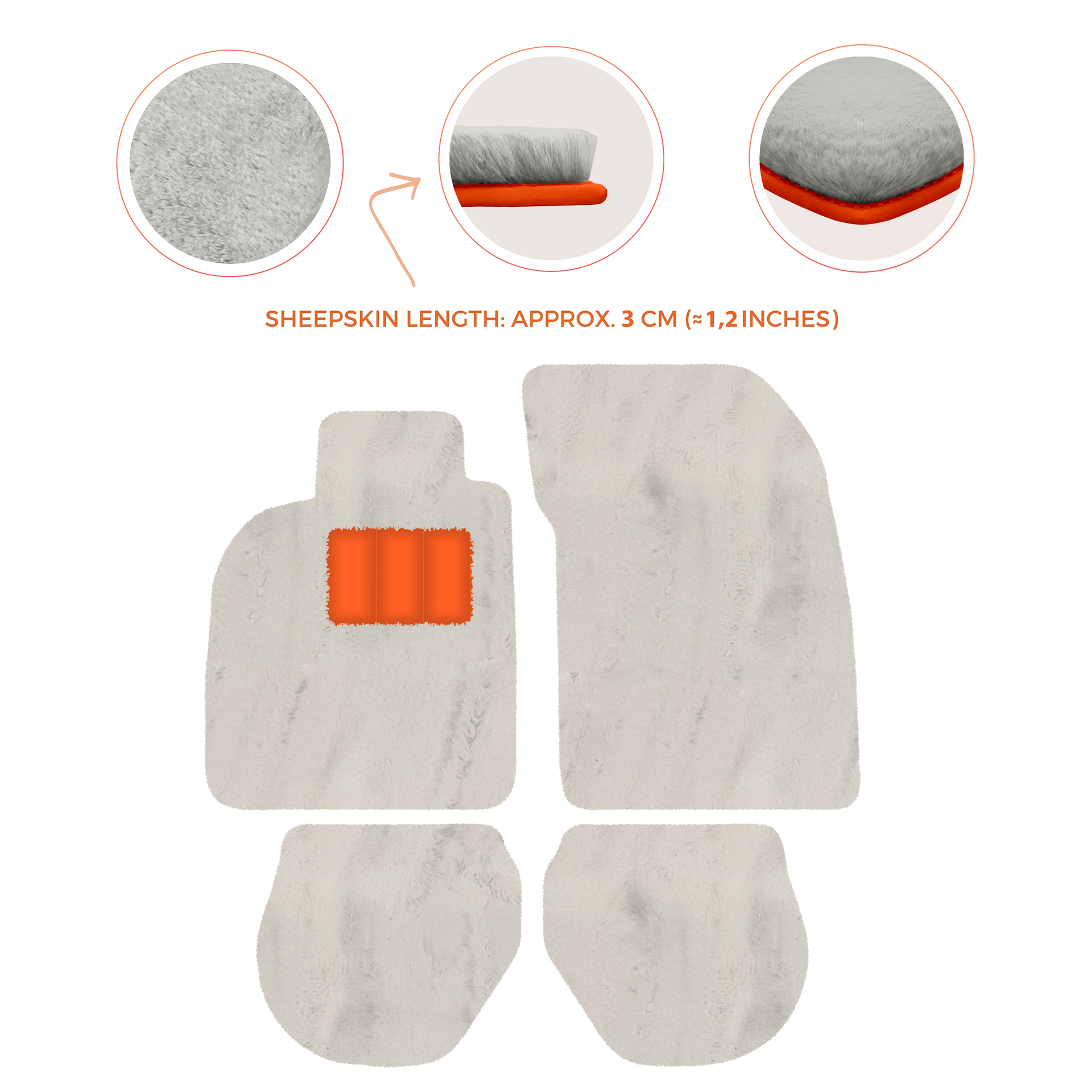 Black Floor Mats for Porsche 911 - 993 (1994-1998) - AutoWin
