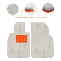 Deluxe Luxury Sheepskin Floor Mats for Porsche 911 SC (1978-1984)