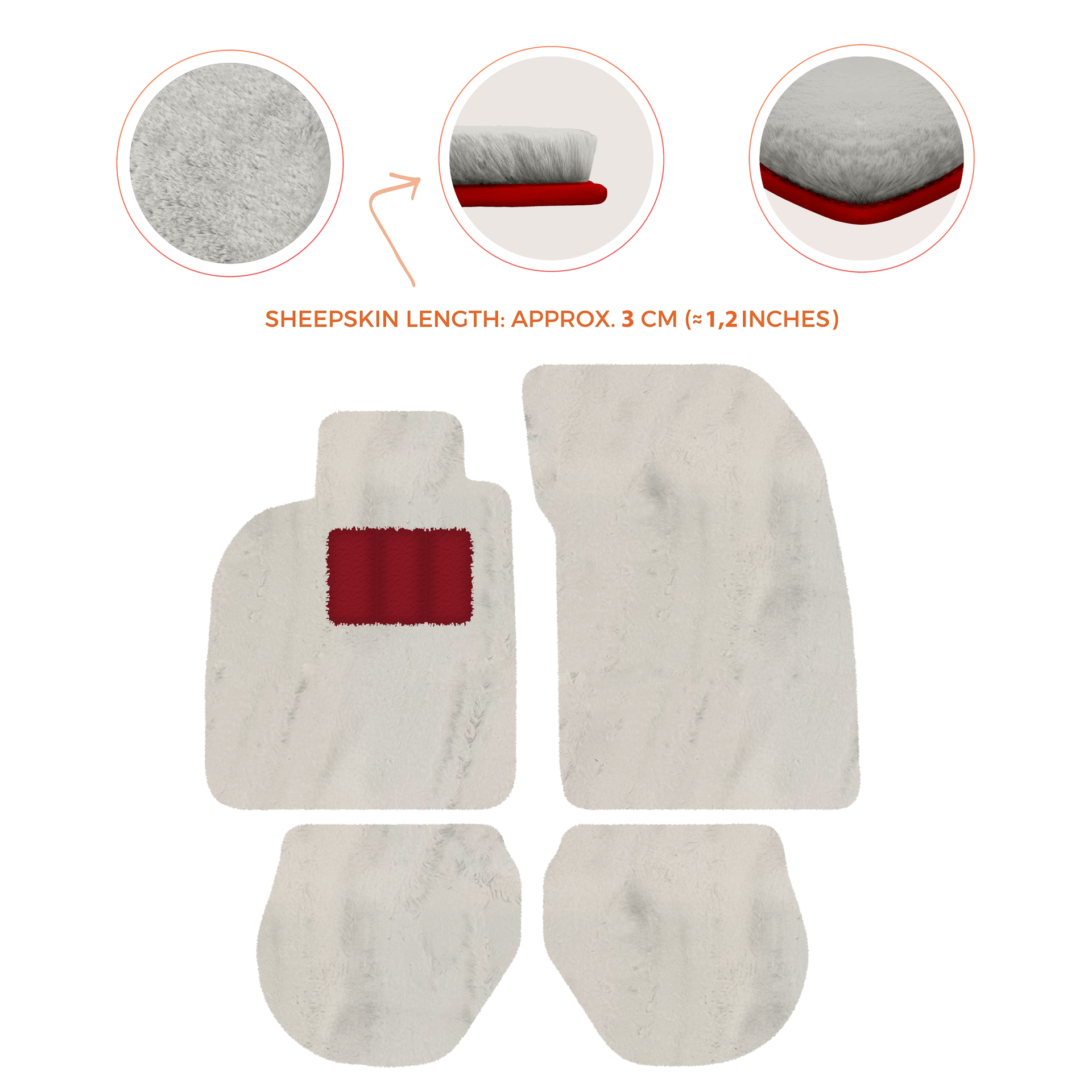 Black Floor Mats for Porsche 911 - 993 (1994-1998) - AutoWin
