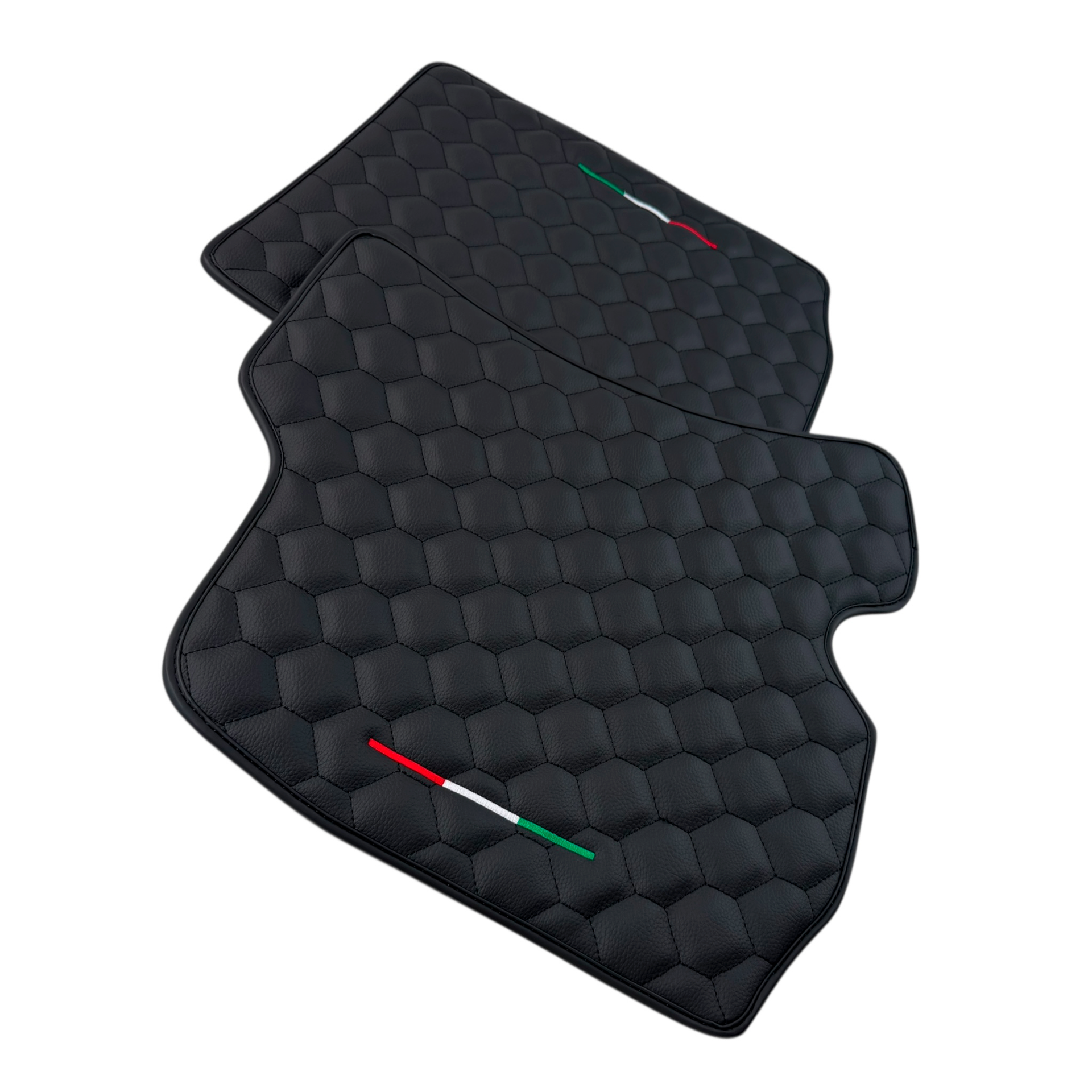 Custom Luxury Leather Car Floor Mats for Ferrari Roma 2021-2024