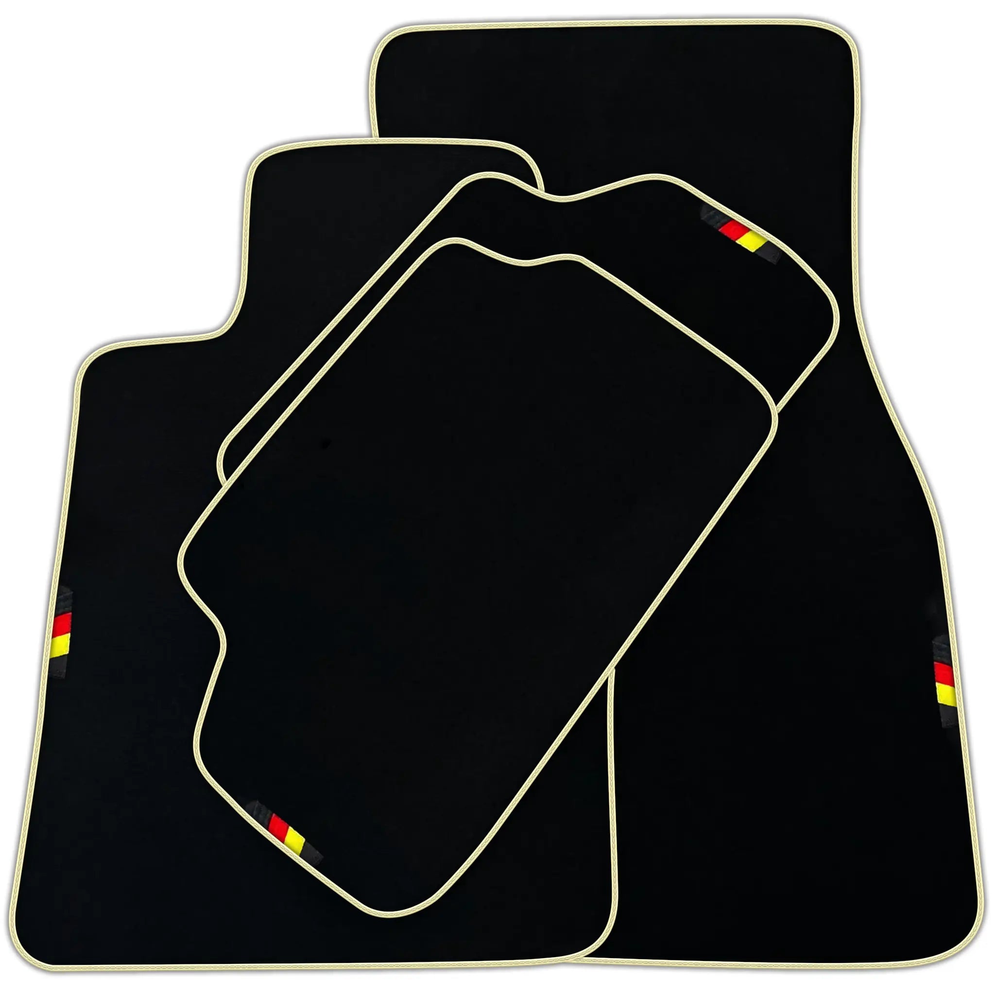 Black Floor Mats For BMW M4 Series F82 Germany Edition AutoWin Brand | Various Trim Colors