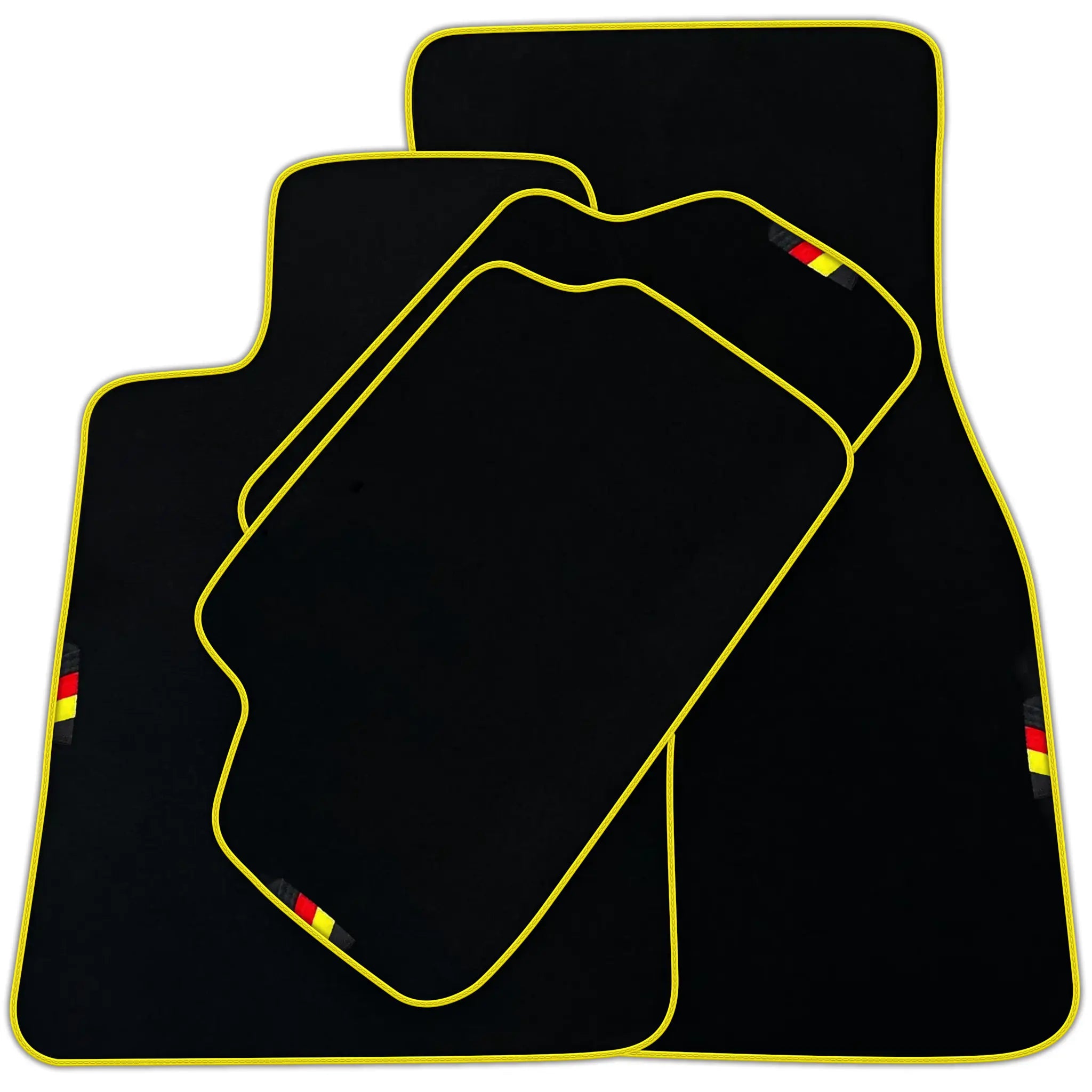 Black Floor Mats For BMW M4 Series F82 Germany Edition AutoWin Brand | Various Trim Colors