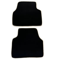 Black Floor Mats for Alfa Romeo 159 4-door Sedan (2006-2011) - AutoWin