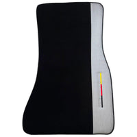 Black Floor Mats for BMW U06 (2022-2026) with Gray Leather