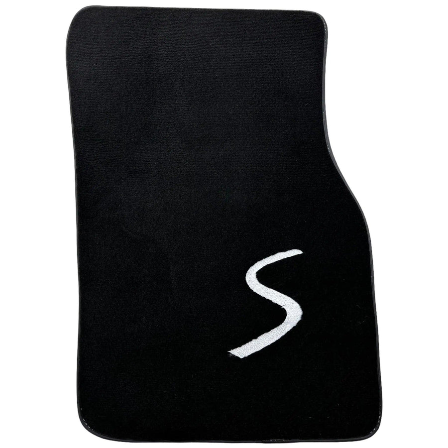 Black Floor Mats for Mini Cabrio F57 Convertible (2016-2023) - AutoWin