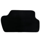 Black Floor Mats for Mini Cabrio F57 Convertible (2016-2023) with Leather - AutoWin