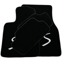 Black Floor Mats for Mini Cabrio R52 Convertible (2004-2009) - AutoWin