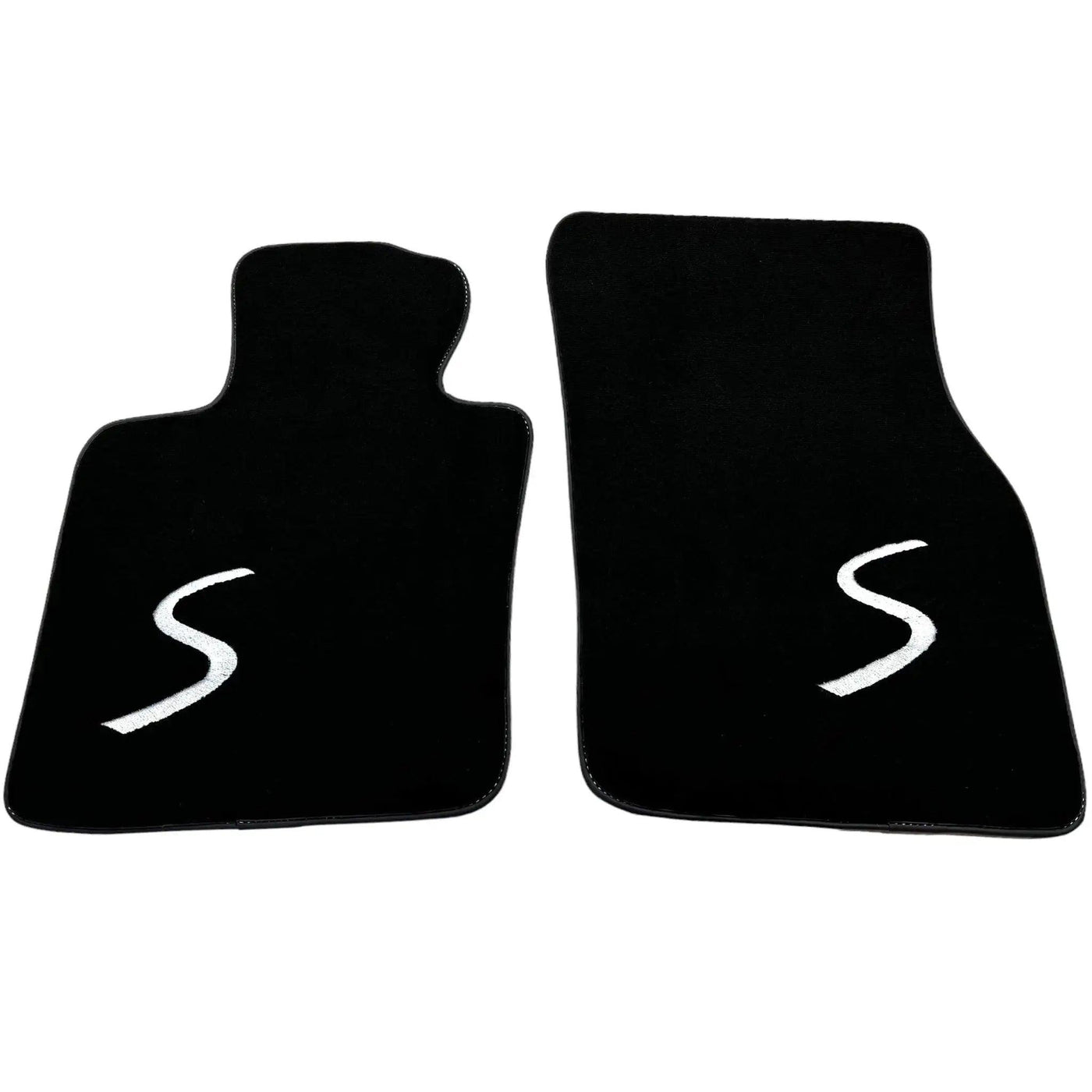 Black Floor Mats for Mini Cabrio R56 Convertible (2009-2016) - AutoWin