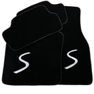 Black Floor Mats for Mini Clubman F54 (2019-2023) - AutoWin