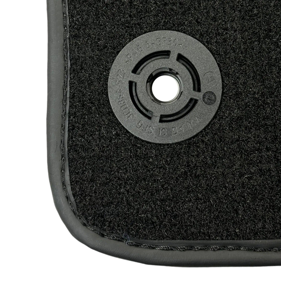 Black Floor Mats for Porsche Panamera (2009-2016) - AutoWin