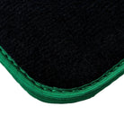 Black Mats For BMW 5 Series G30 | Green Trim - AutoWin