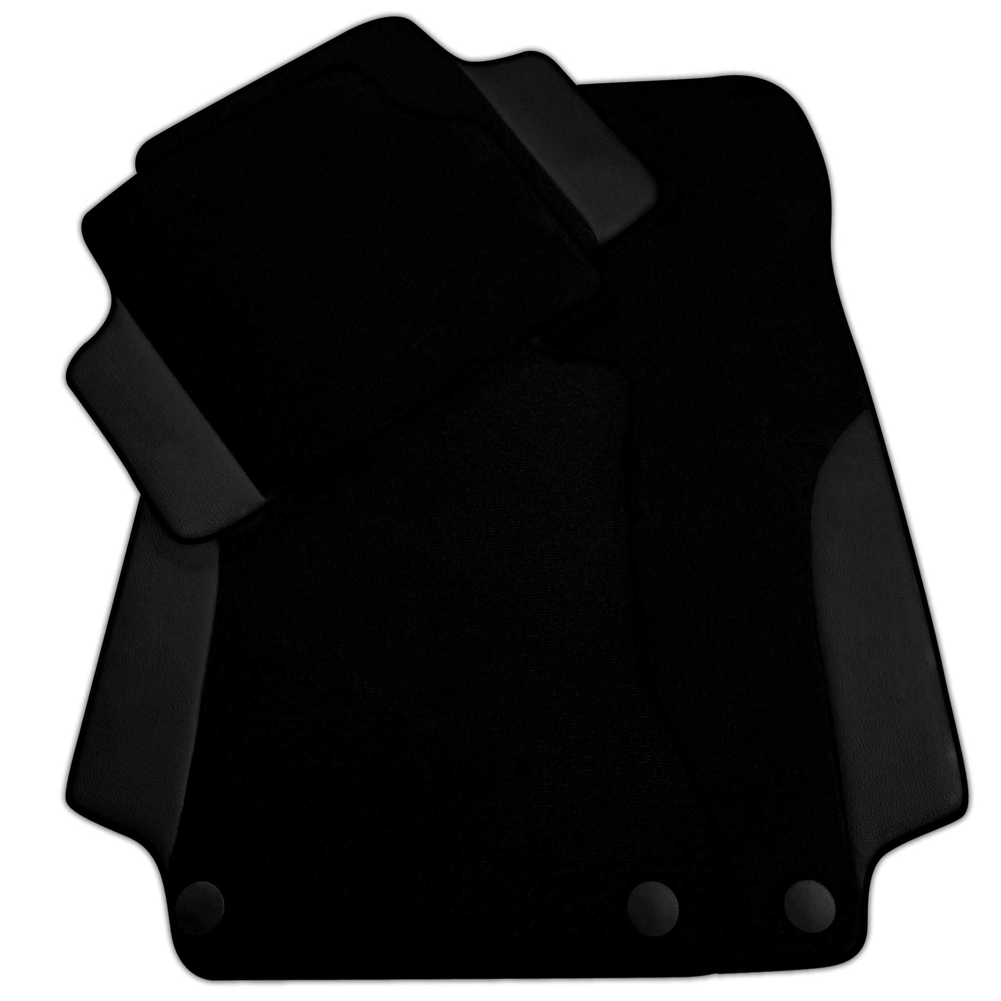 Customizable Black Floor Mats For Mercedes Benz C-Class W206 Sedan (2021-2023) Hybrid | Various Trim Colors