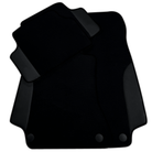 Customizable Black Floor Mats For Mercedes Benz C-Class C205 Coupe (2015-2018)