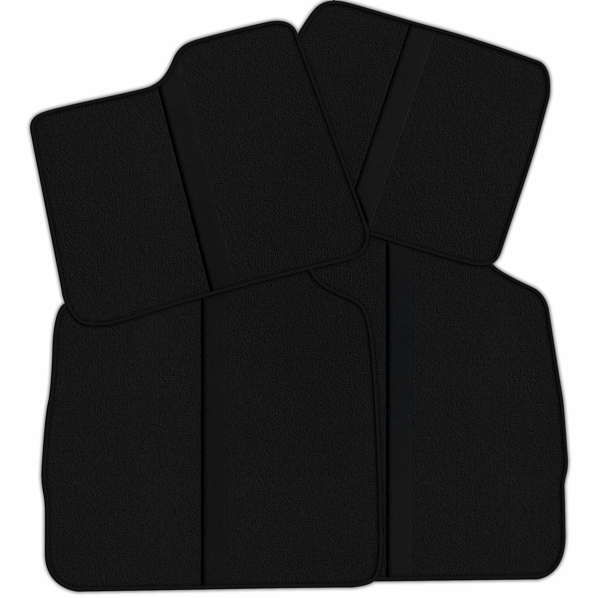 Premium Custom Black Floor Mats for Ferrari Portofino 2018-2023