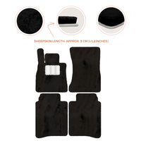 Luxury Sheepskin Floor Mats for Mercedes-Benz S-Class X222 | 2015-2021
