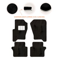 Luxury Sheepskin Floor Mats for Your Range Rover Sport 2005-2010