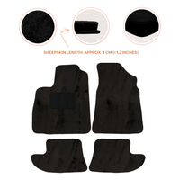 Premium Sheepskin Floor Mats for Bentley Continental GT (2003-2011)