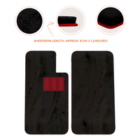 Premium Sheepskin Floor Mats for Aston Martin V8 Virage (1989-1995) Coupe