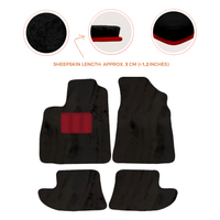 Premium Sheepskin Floor Mats for Bentley Continental GT (2003-2011)