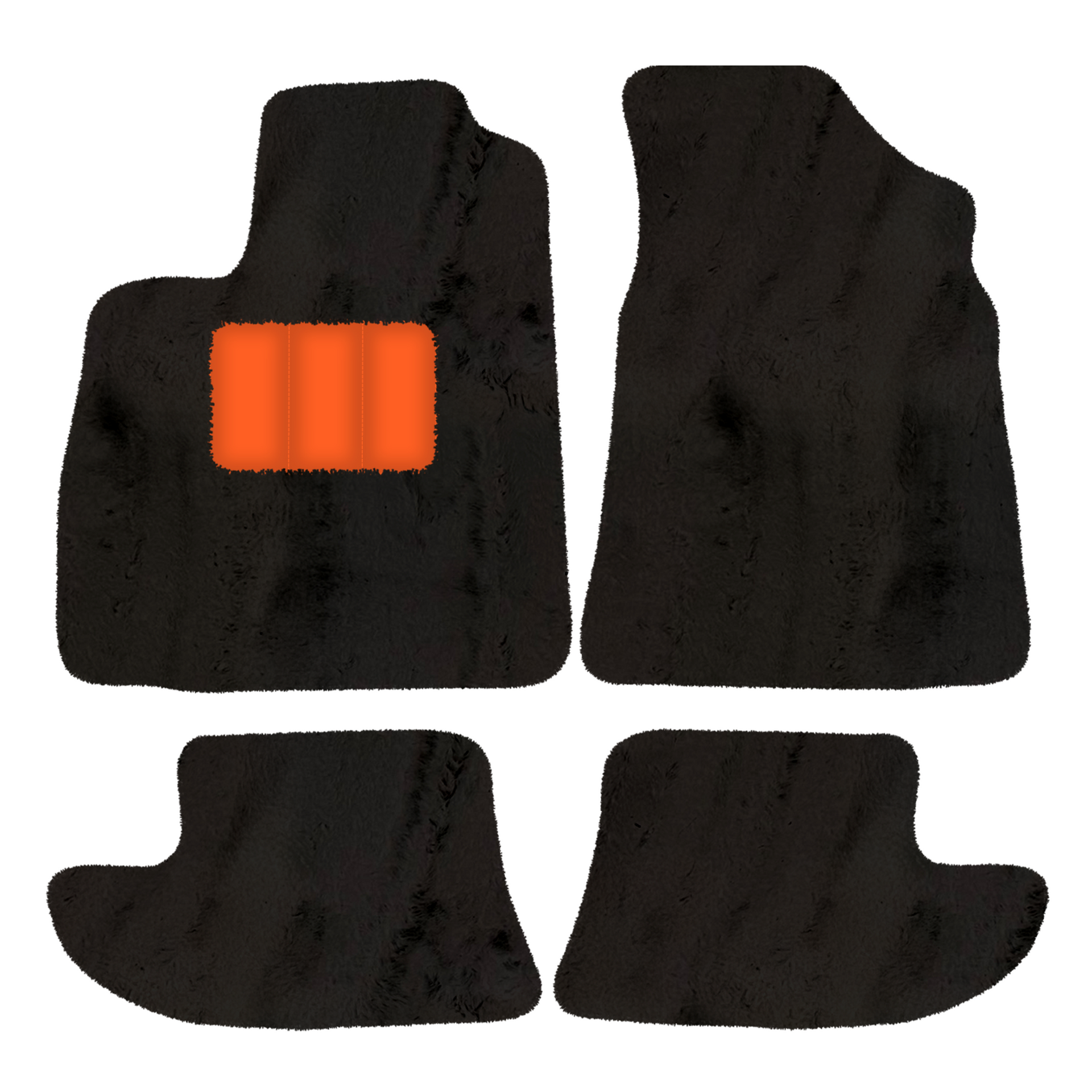Luxury Sheepskin Floor Mats for Bentley Continental GT (2011-2018)