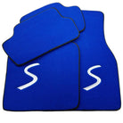 Blue Floor Mats for Mini Clubman F54 (2019-2023) - AutoWin