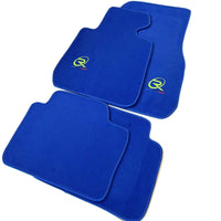Blue Mats For BMW 1 Series F70 Tailored Set Perfect Fit - AutoWin