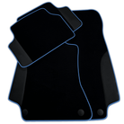 Customizable Black Floor Mats For Mercedes Benz GLC-Class X253 SUV (2019-2023) Hybrid