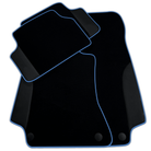Customizable Black Floor Mats For Mercedes Benz GLA-Class X156 (2017-2020)
