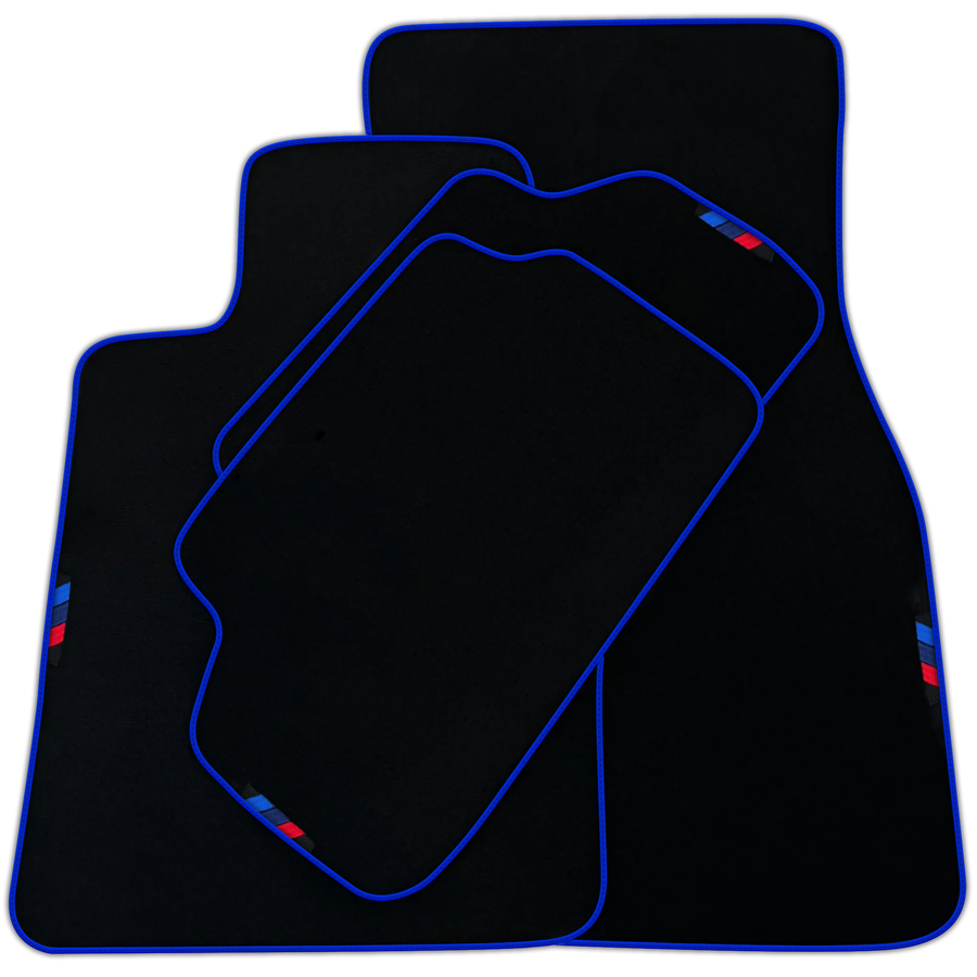 Black Mats For BMW 1 Series F70 | Green Trim | Various Trim Colors