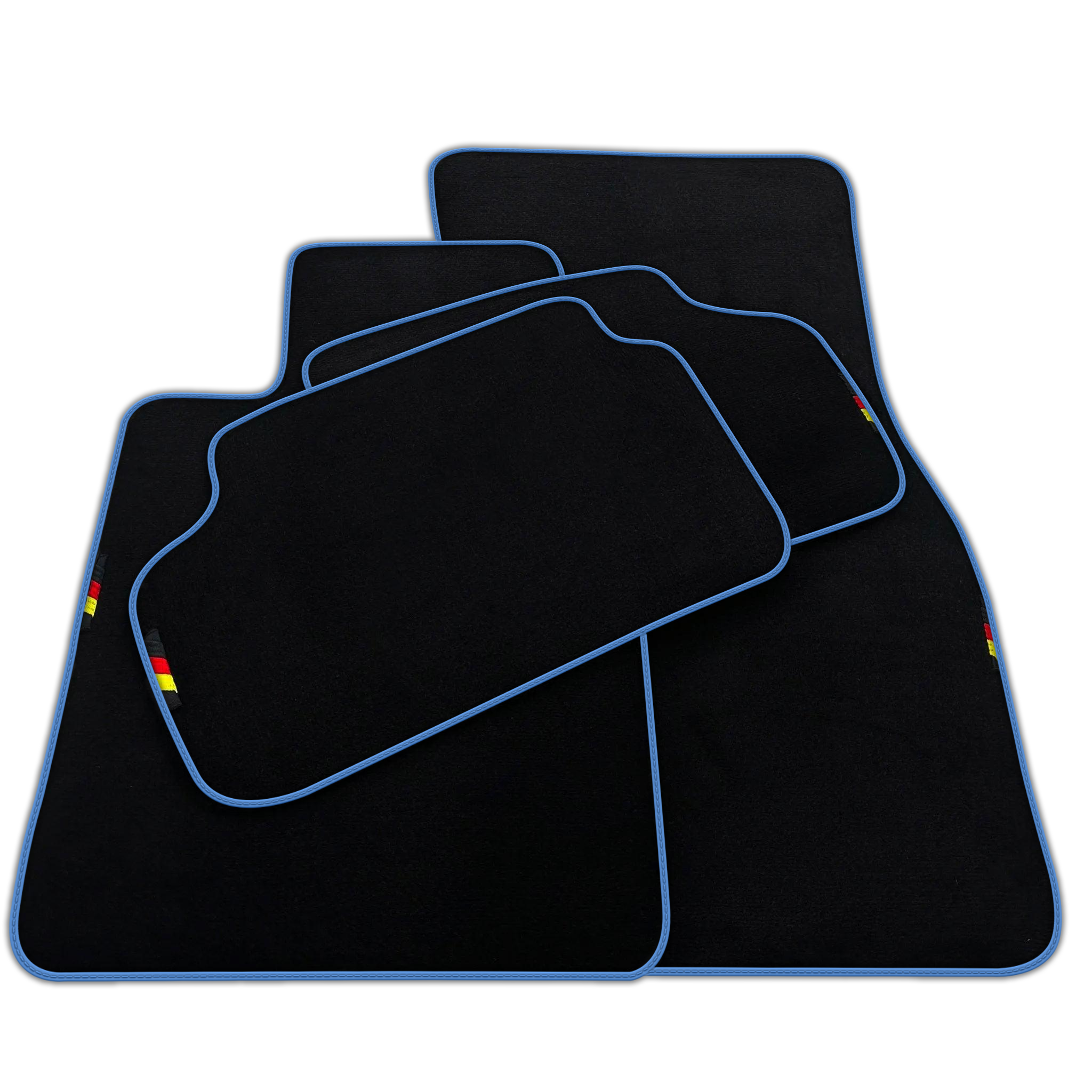 Black Floor Mats For BMW 3 Series G20 Germany Edition