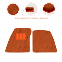 Premium Sheepskin Floor Mats for Ferrari 296 GTS (2022-2025)