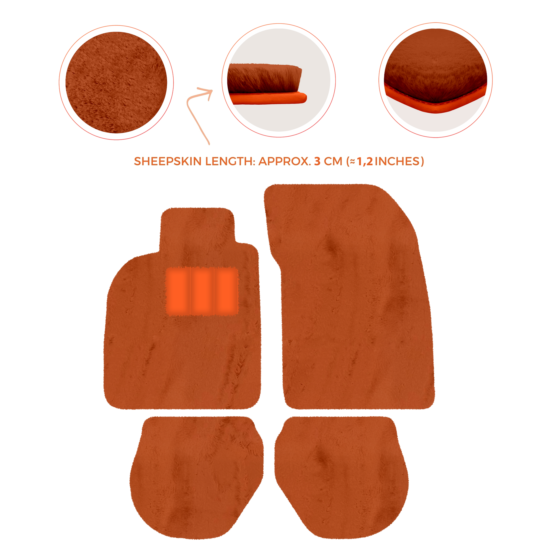 Black Floor Mats for Porsche 911 - 993 (1994-1998) - AutoWin