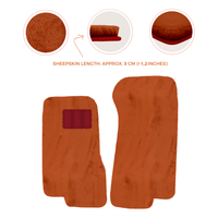 Luxury Sheepskin Floor Mats for Aston Martin V8 Coupe Special Volante (96-03)