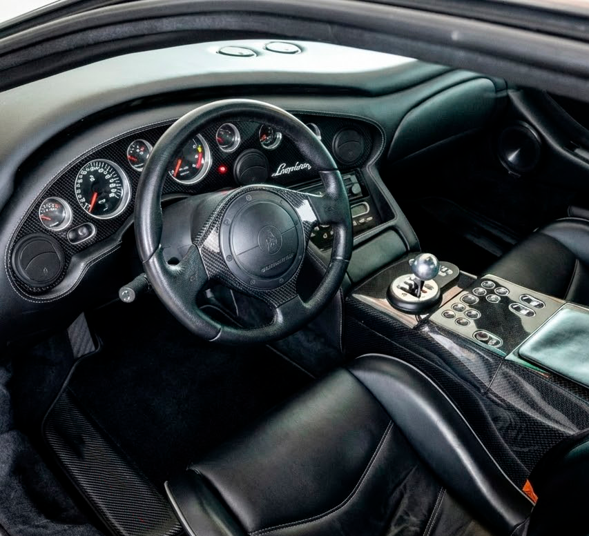 Interior look of floor mats for Lamborghini Diablo (1990-2001)