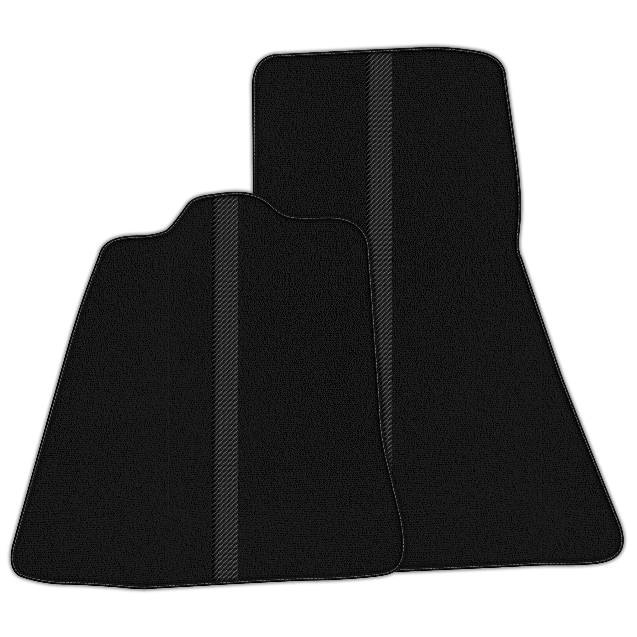 Custom Black Floor Mats for Ferrari 612 Scaglietti (2005-2011)
