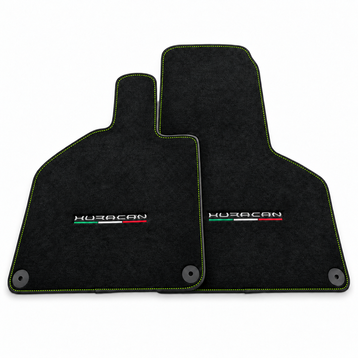 Carbon Fiber Black Floor Mats for Lamborghini Huracan STO