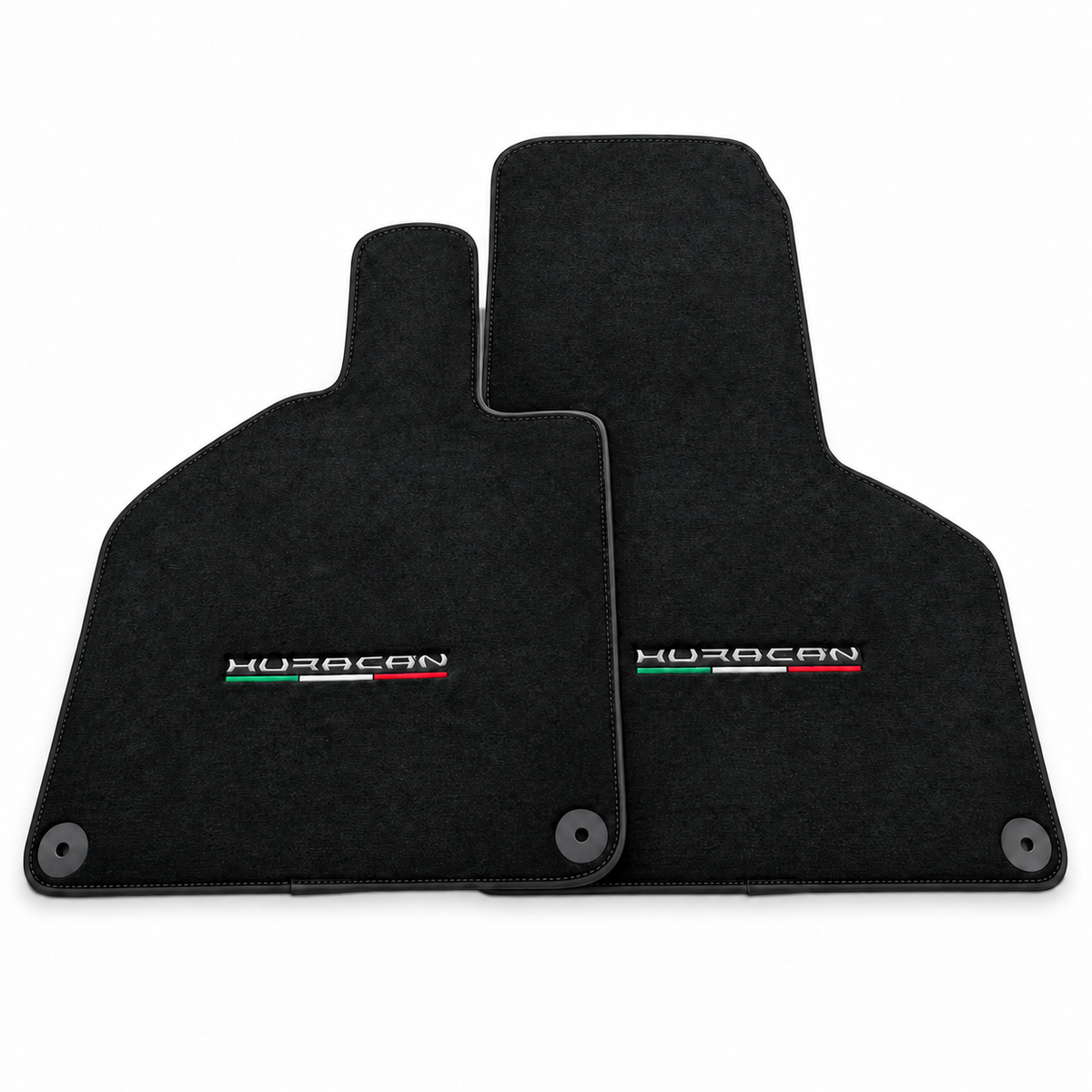 Carbon Fiber Black Floor Mats for Lamborghini Huracan STO