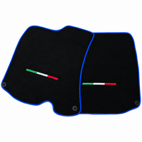 Black Floor Mats for Ferrari Amalfi (2025-2027) Italian Edition