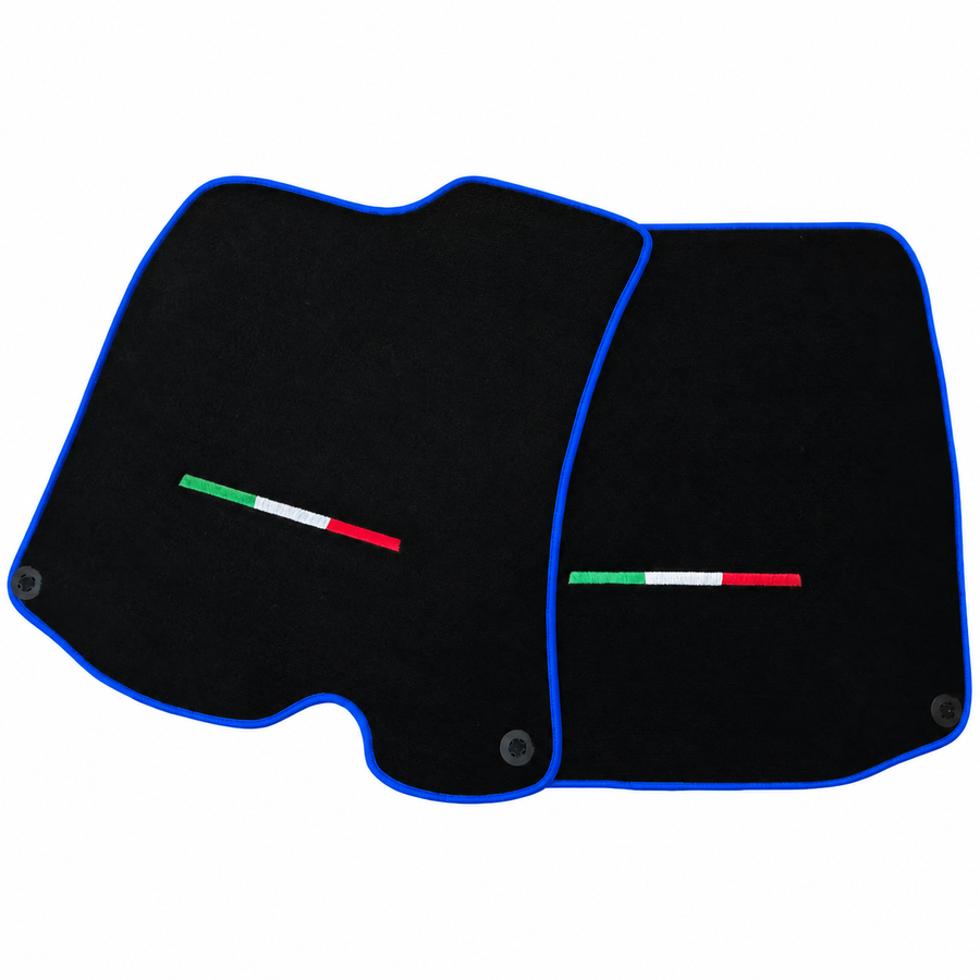 Black Floor Mats for Ferrari Amalfi (2025-2027) Italian Edition