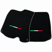 Black Floor Mats for Ferrari Amalfi (2025-2027) Italian Edition